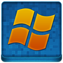 Blue Microsoft Coloured Icon