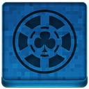 Blue Poker Chip Icon