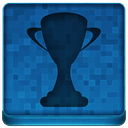 Blue Trophy Icon