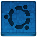 Blue Ubuntu Icon