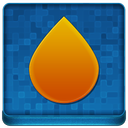 Blue Water Drop Coloured Icon