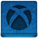 Blue Xbox 360 Icon 128x128 png