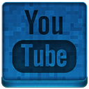 Blue YouTube Icon