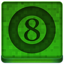 Green 8Ball Icon