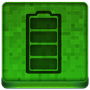 Green Battery Icon 128x128 png