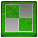 Green Delicious Coloured Icon 128x128 png