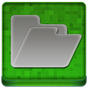 Green Folder Coloured Icon