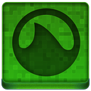 Green Grooveshark Icon