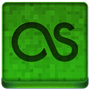 Green Last.fm Icon 128x128 png