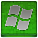 Green Microsoft Coloured Icon 128x128 png
