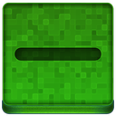 Green Minus Icon 128x128 png