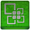Green Office Coloured Icon