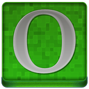 Green Opera Coloured Icon