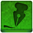 Green Pen Icon 128x128 png