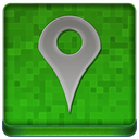 Green Pointer Coloured Icon 128x128 png