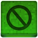 Green Stop Icon 128x128 png
