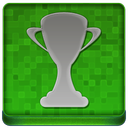 Green Trophy Coloured Icon