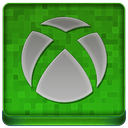 Green Xbox 360 Coloured Icon 128x128 png