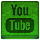 Green YouTube Icon 128x128 png