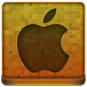 Orange Apple Icon 128x128 png