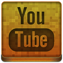 Orange YouTube Icon