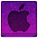 Pink Apple Icon 128x128 png