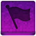Pink Flag Icon
