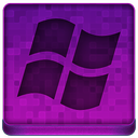 Pink Microsoft Icon