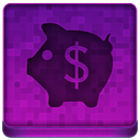 Pink Piggy Icon 128x128 png