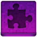 Pink Puzzle Icon