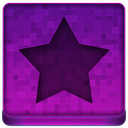 Pink Star Icon 128x128 png