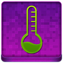 Pink Temperature Coloured Icon 128x128 png