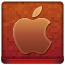 Red Apple Coloured Icon