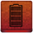 Red Battery Icon 128x128 png