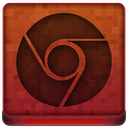 Red Chrome Icon 128x128 png
