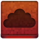 Red Cloud Icon 128x128 png