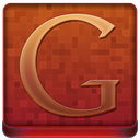 Red Google Coloured Icon