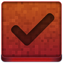 Red Ok Icon