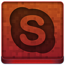 Red Skype Icon