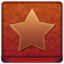Red Star Coloured Icon