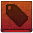 Red Tag Icon 128x128 png