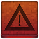 Red Warning Icon 128x128 png