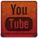Red YouTube Icon 128x128 png