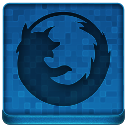 Blue Firefox Icon 256x256 png