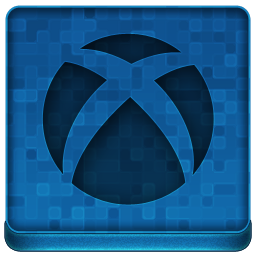 Blue Xbox 360 Icon 256x256 png
