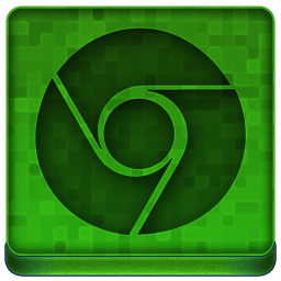 Green Chrome Icon 256x256 png