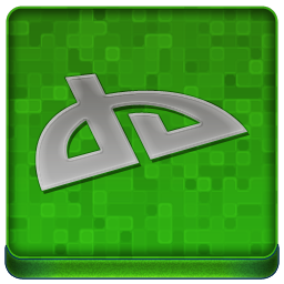 Green deviantART Coloured Icon 256x256 png