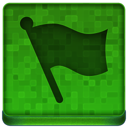 Green Flag Icon 256x256 png