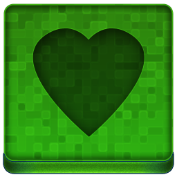 Green Heart Icon 256x256 png