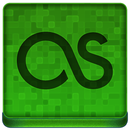 Green Last.fm Icon 256x256 png